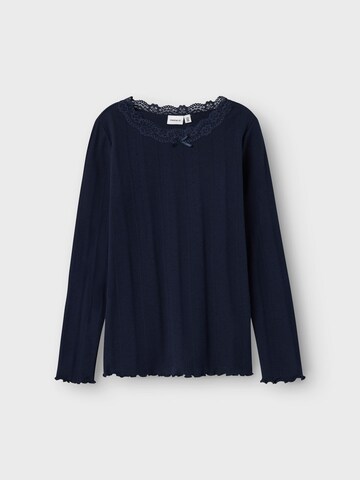 NAME IT Shirt in Blau