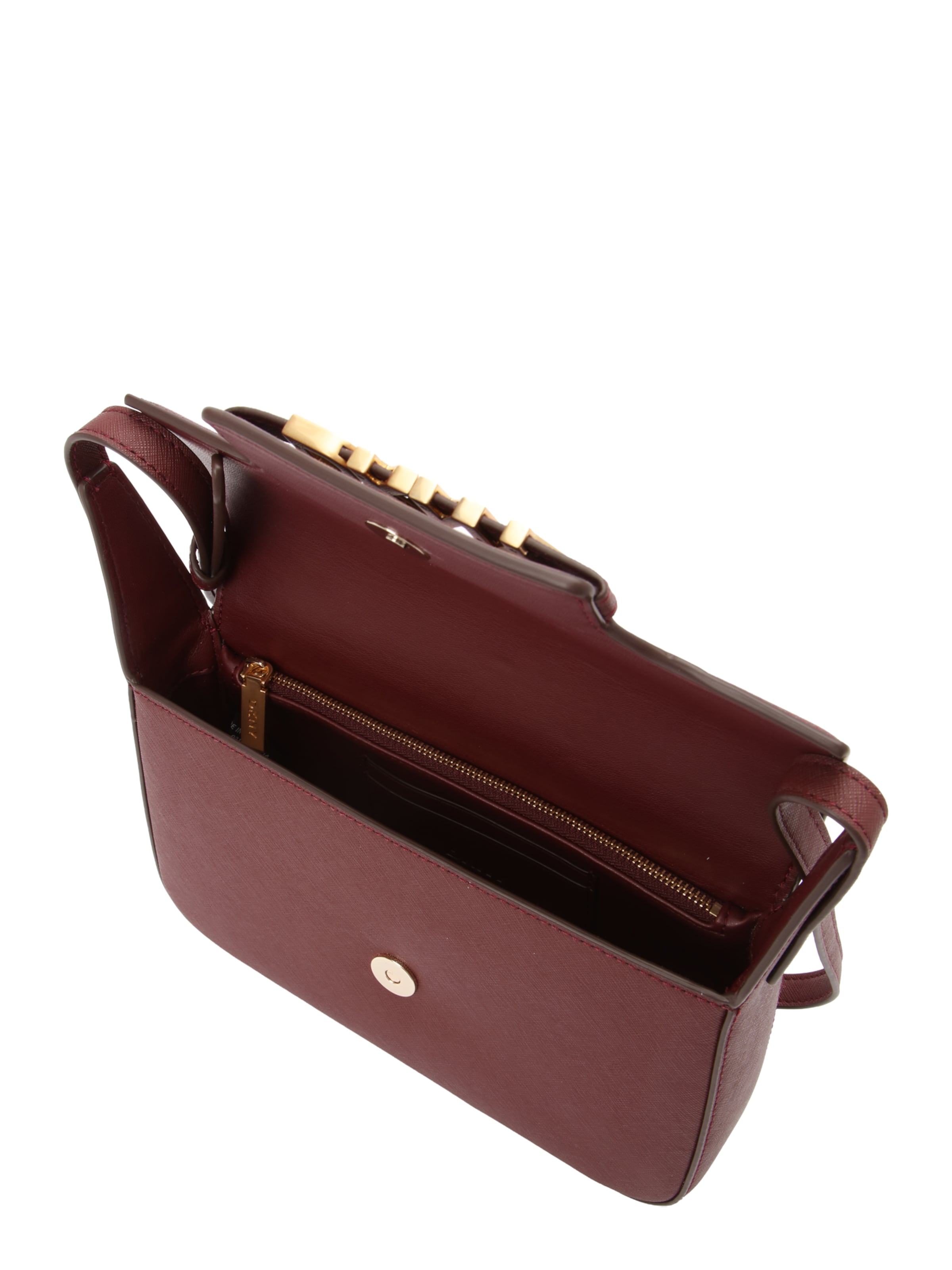 DKNY Schoudertas in Rood: bovenkant