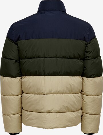 Only & Sons Between-Season Jacket 'Melvin' in Beige