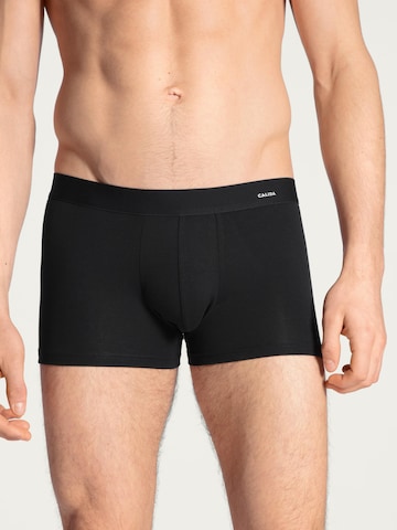 CALIDA Boxershorts 'Cotton Code' in Zwart