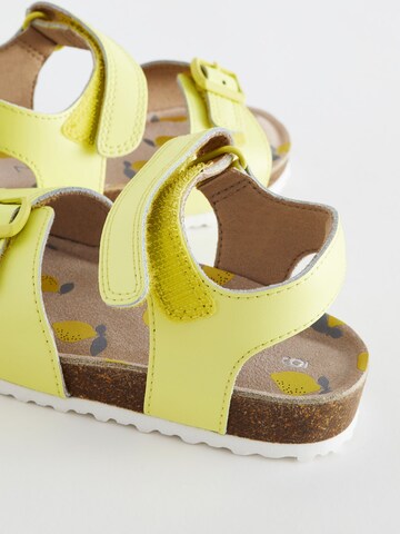 Sandales Next en jaune