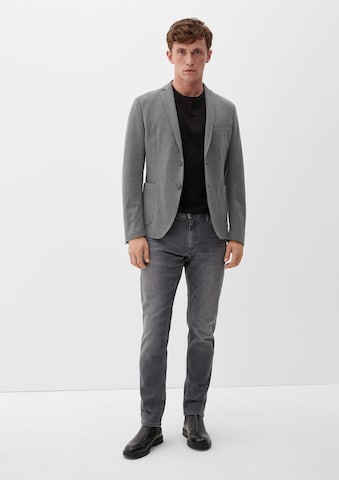 Coupe slim Veste de costume s.Oliver BLACK LABEL en gris