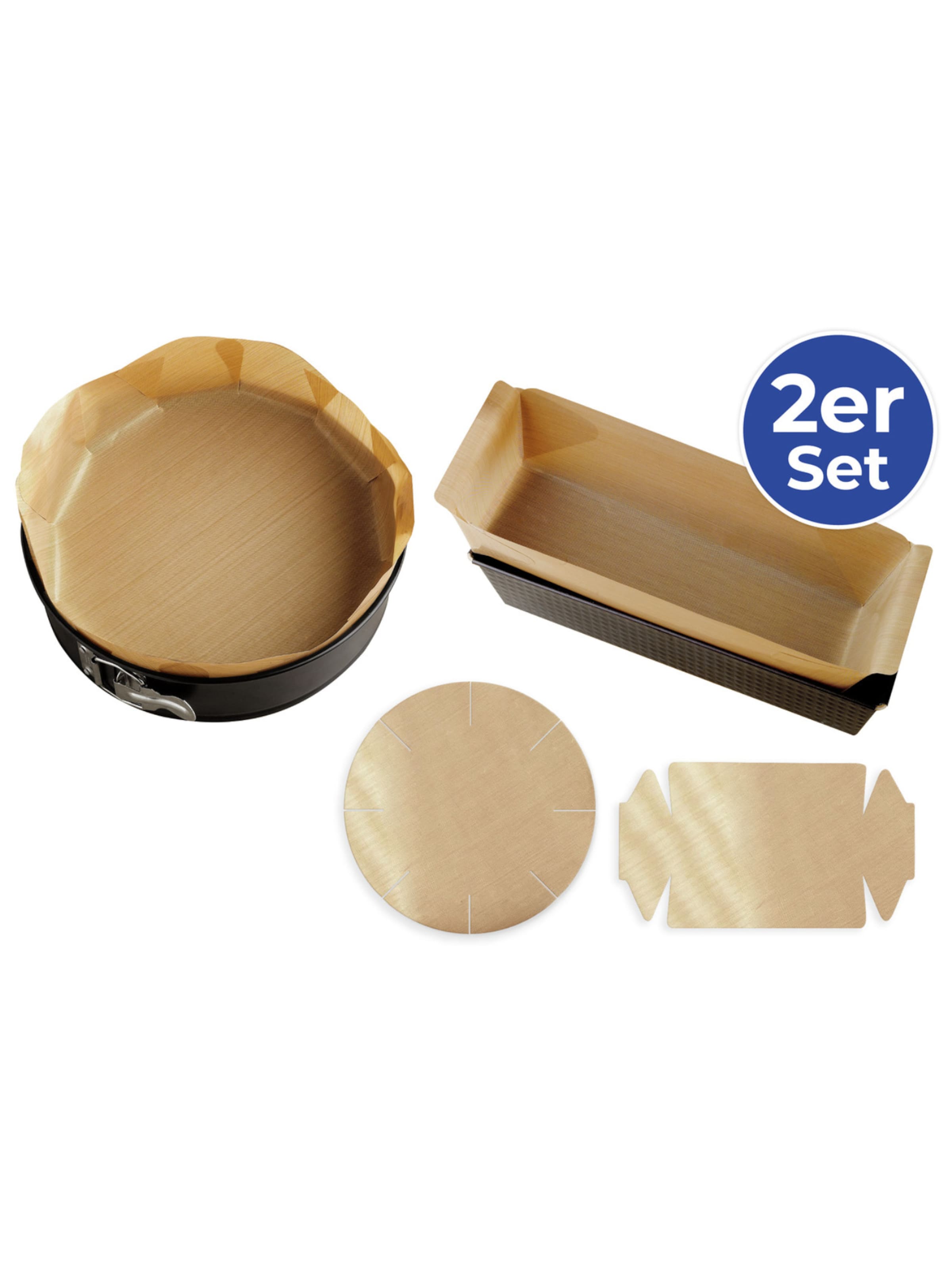 Wenko Backform 'Universal' in Braun: Vorderseite