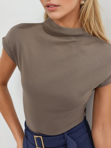 Busem Blouse in Grijs