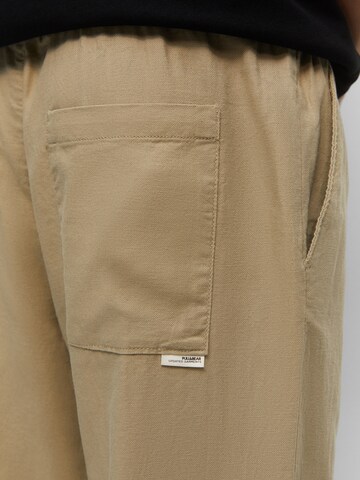 Pull&Bear Tapered Hose in Beige