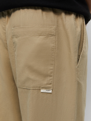 Pull&Bear Tapered Hose in Beige