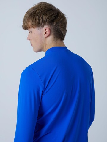 SPORTKIND Funktionsshirt 'Langarmshirt High-Neck'‌‌‌‌‌‌‌‌‌ in Blau