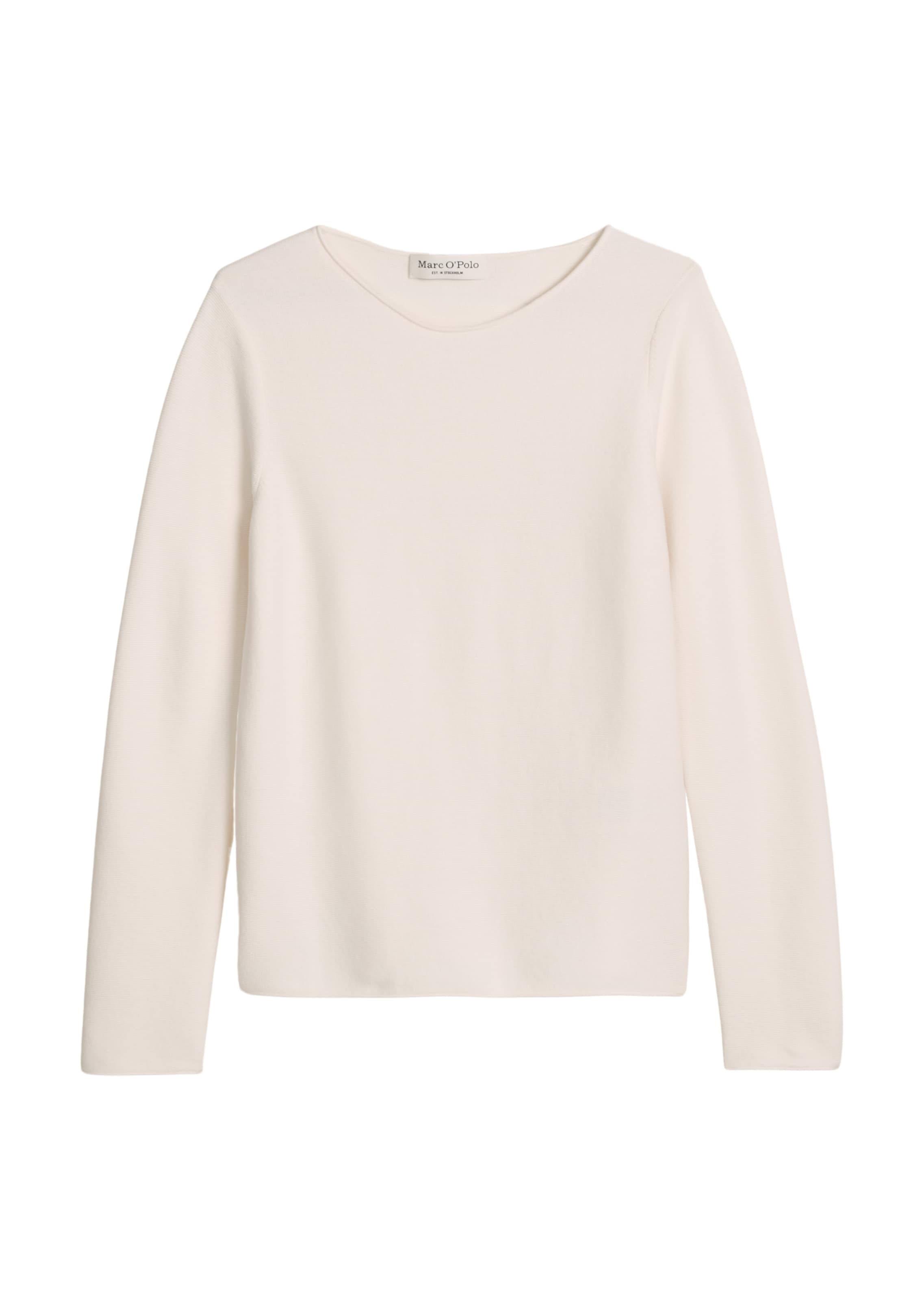 Marc O'Polo Pullover in Weiß: Vorderseite