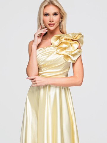Ombre Evening dress in Yellow