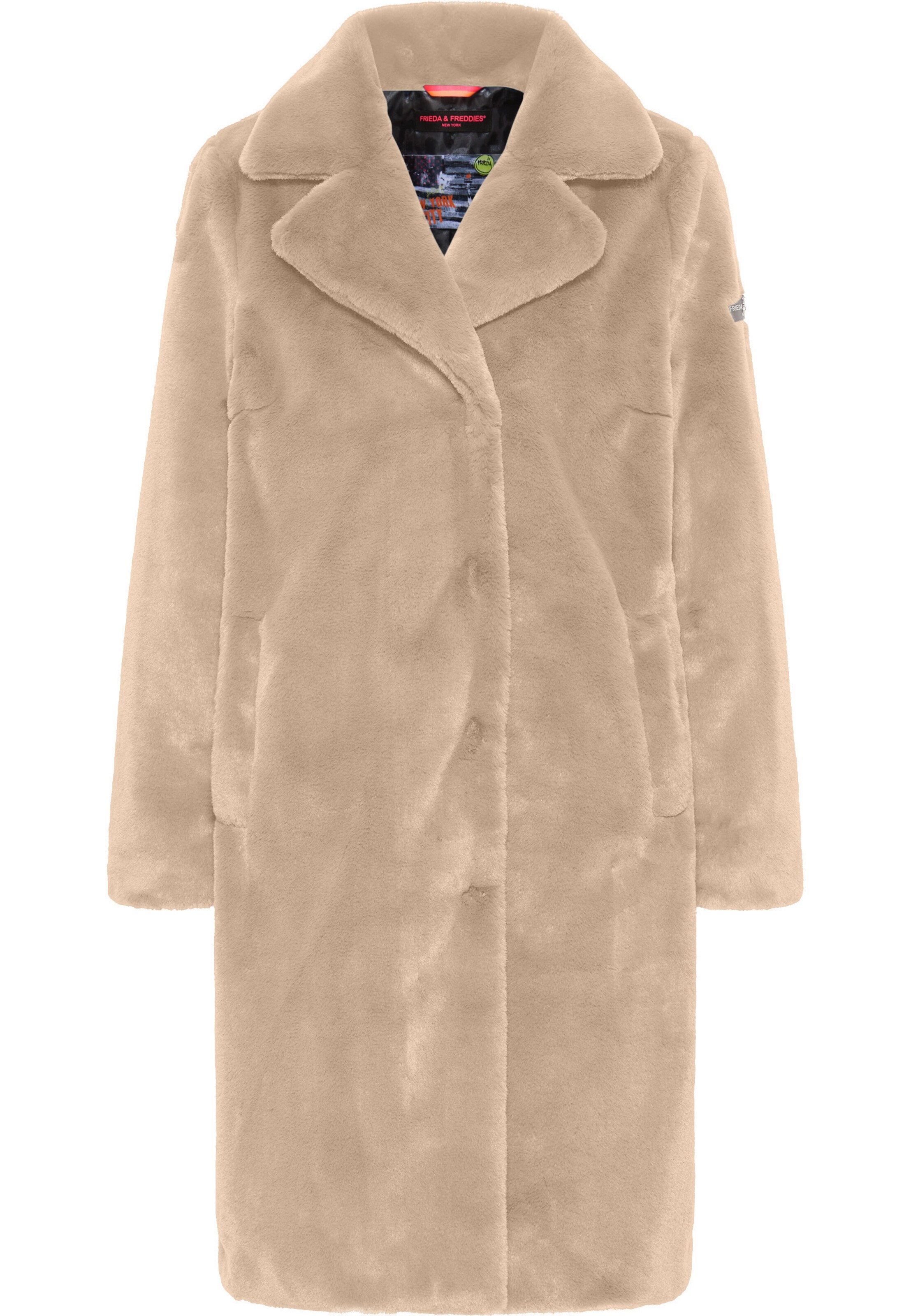 Frieda & Freddies NY Winter Coat in Beige: front