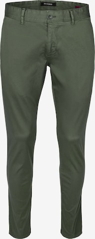 Coupe slim Pantalon chino 'Scott' ROY ROBSON en vert : devant