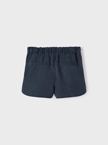 NAME IT Regular Shorts 'Becky Tindas' in Blau