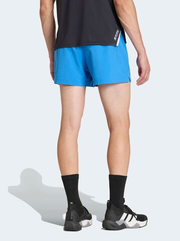 ADIDAS PERFORMANCE Regular Sportshorts 'POWER' in Blau