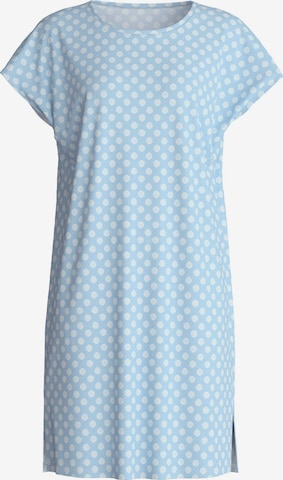 Camicia da notte 'Lovely Nights' di CALIDA in blu: frontale