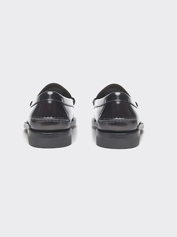 Mocassin '7001530 CLASSIC DAN WOMAN              Brown Burgundy - Bur' SEBAGO en rouge