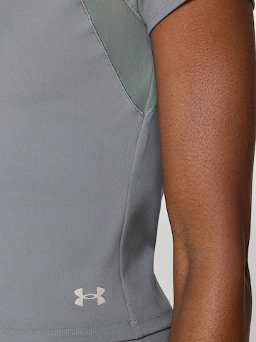 UNDER ARMOUR Функционална тениска 'Motion' в сиво