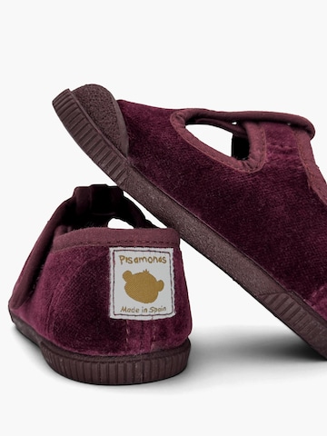 Pisamonas - Zapatos primeros pasos en rojo