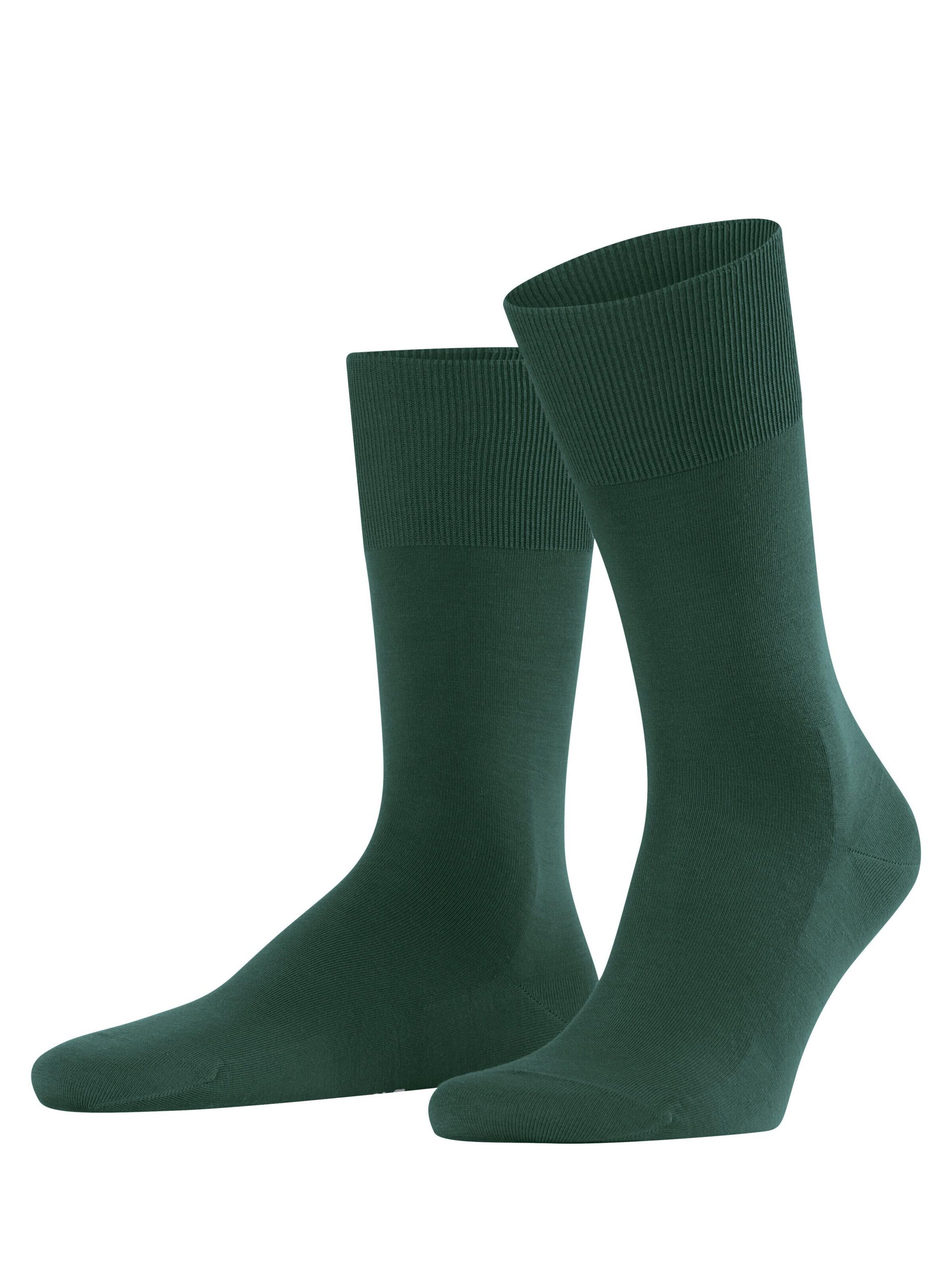 FALKE Socken 'ClimaWool'‌‌‌‌‌‌‌‌‌ in Grün: Vorderseite