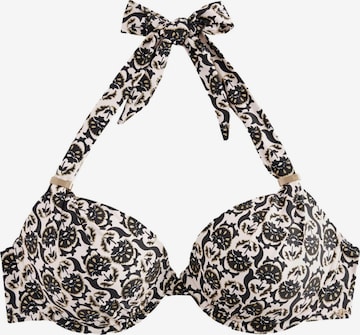 T-shirt Top per bikini di Next in nero: frontale