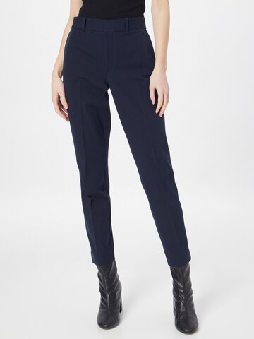 Coupe slim Pantalon à plis Polo Ralph Lauren en bleu : devant