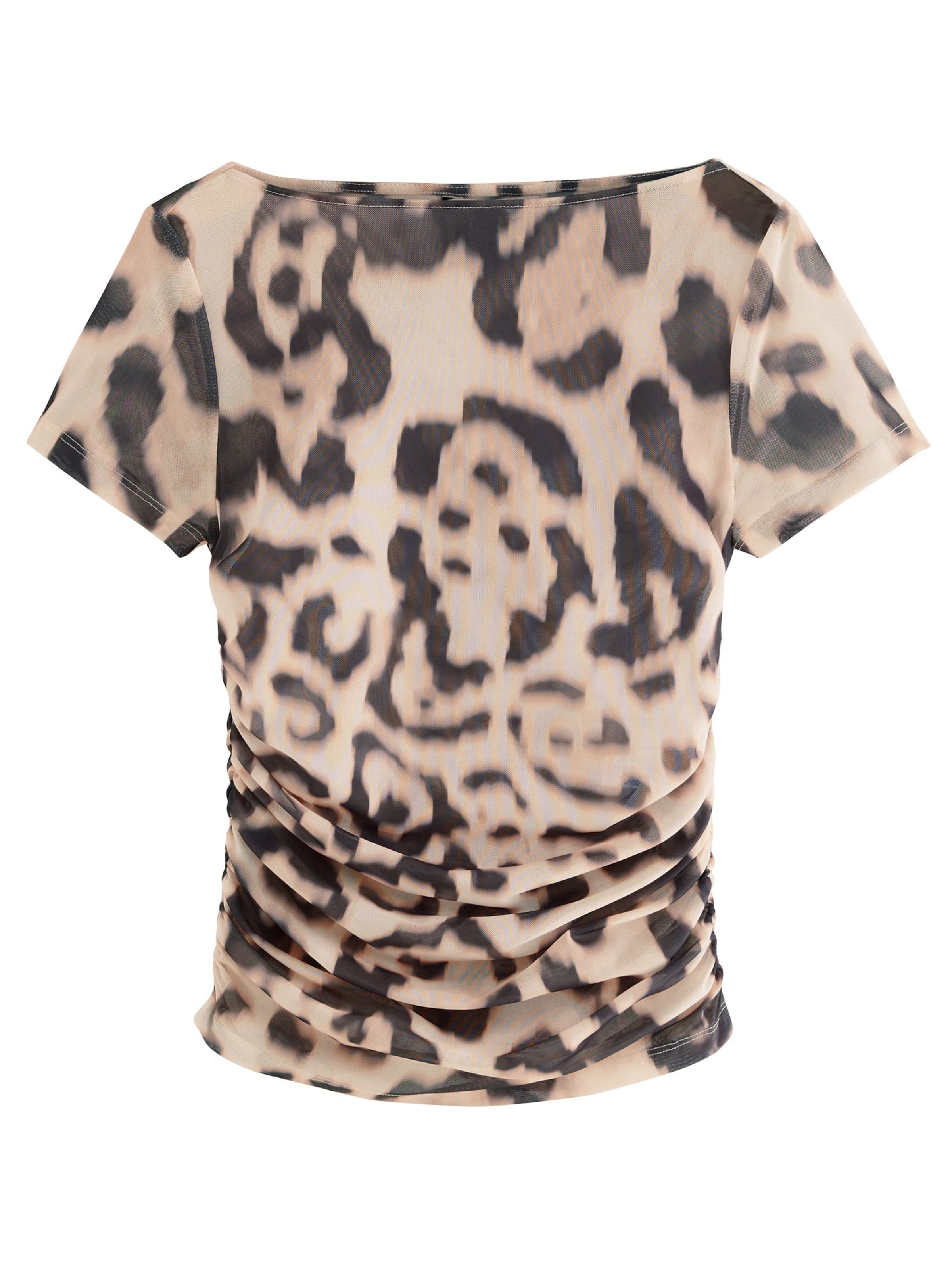 Next Koszulka w kolorze brązowy: przód