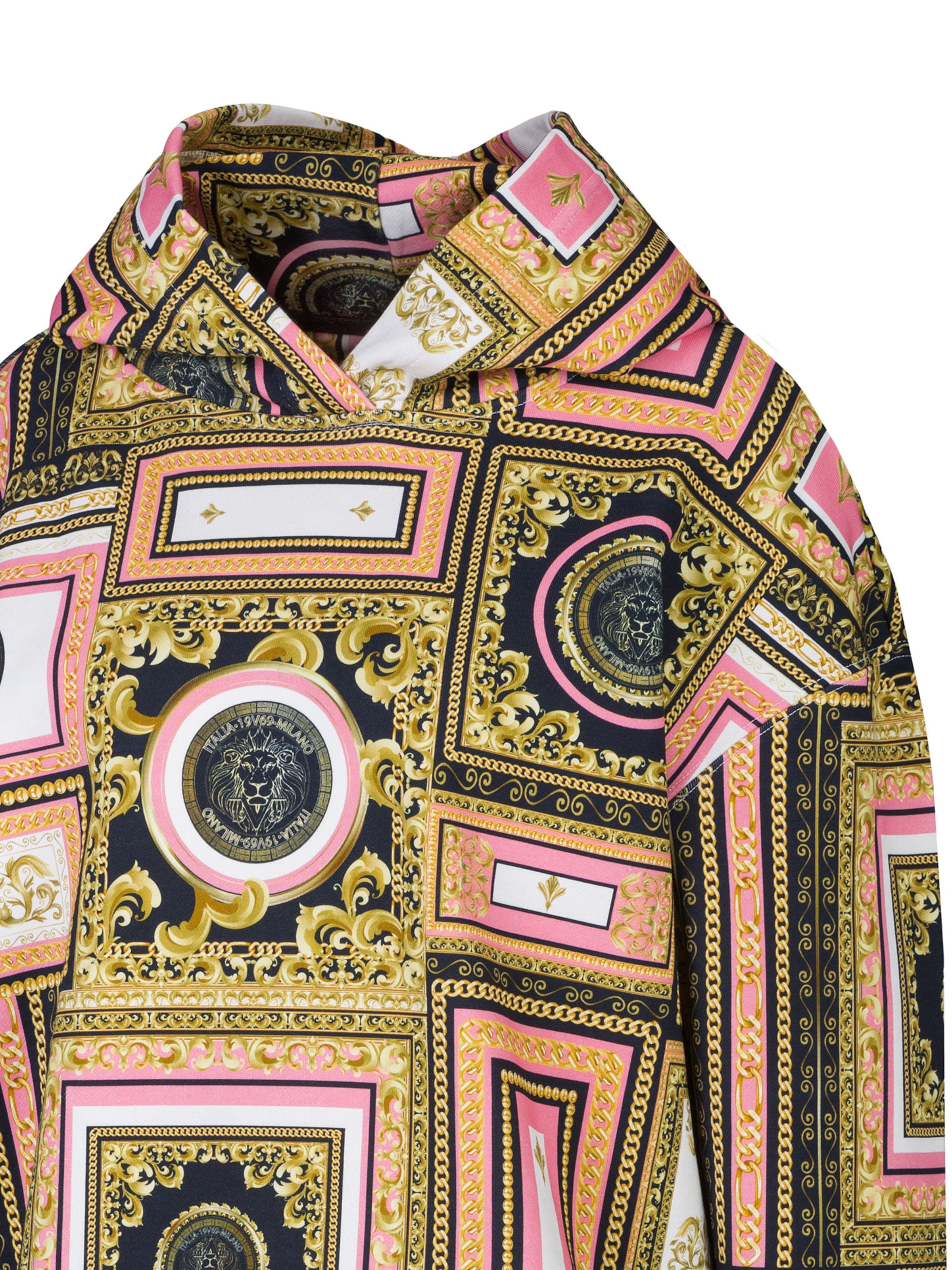 Sweat-shirt 'Chaos' 19V69 ITALIA en jaune