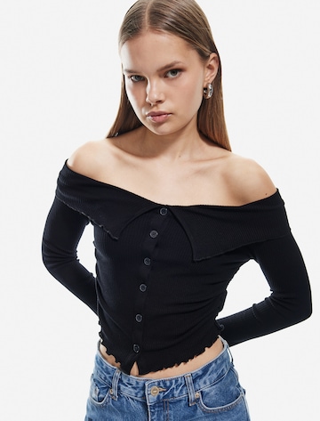 Koton Shirt in Zwart: voorkant