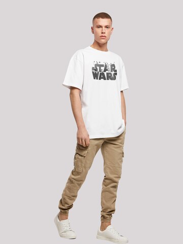 F4NT4STIC Shirt 'Star Wars Minimalist' in Weiß