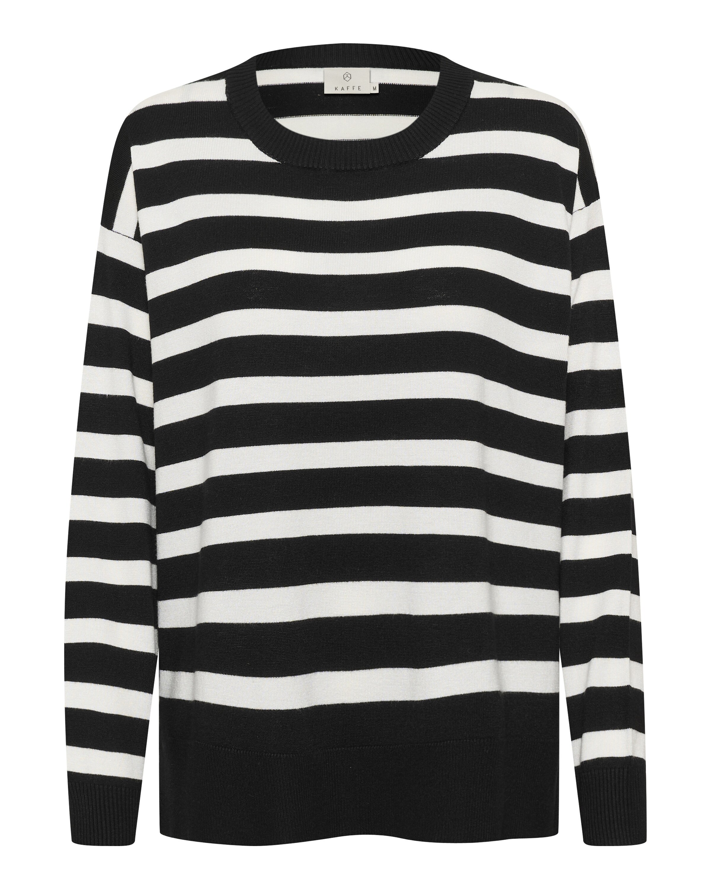 Pull-over 'Linna' Kaffe en noir : devant