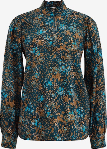 WE Fashion Blouse in Blauw: voorkant