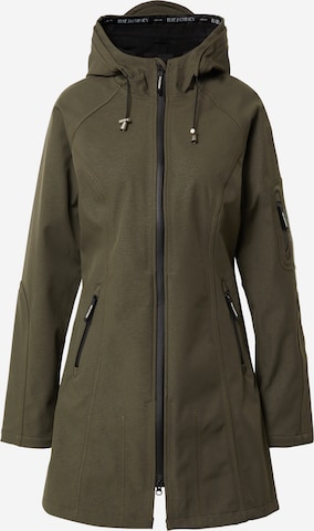 ILSE JACOBSEN Raincoat in Green: front