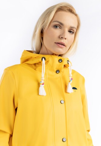 Schmuddelwedda Toiminnallinen pitkä takki värissä keltainen