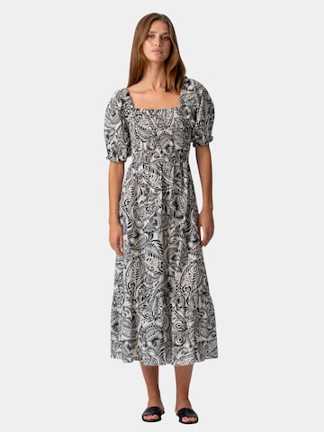 TEESHOPPEN Summer Dress 'Lia' in Black