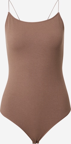 ABOUT YOU x Sofia Tsakiridou Top 'Ela' in Brown: front