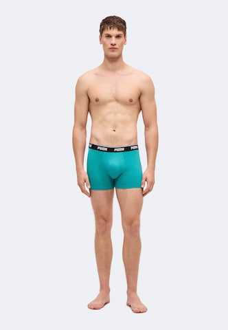 PUMA - Boxers 'EVERYDAY' em azul: frente