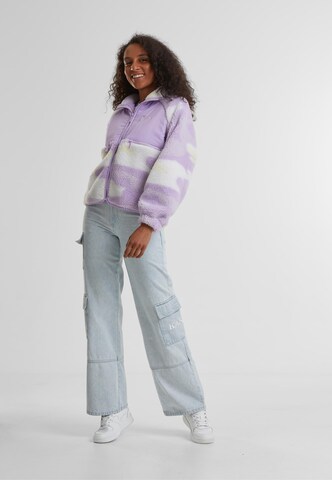 Veste en polaire Karl Kani en violet