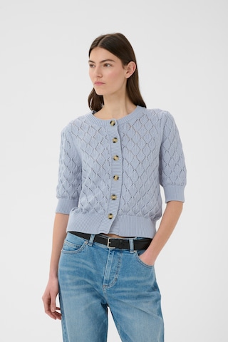 InWear Kardigan 'Baletta' – modrá: přední strana