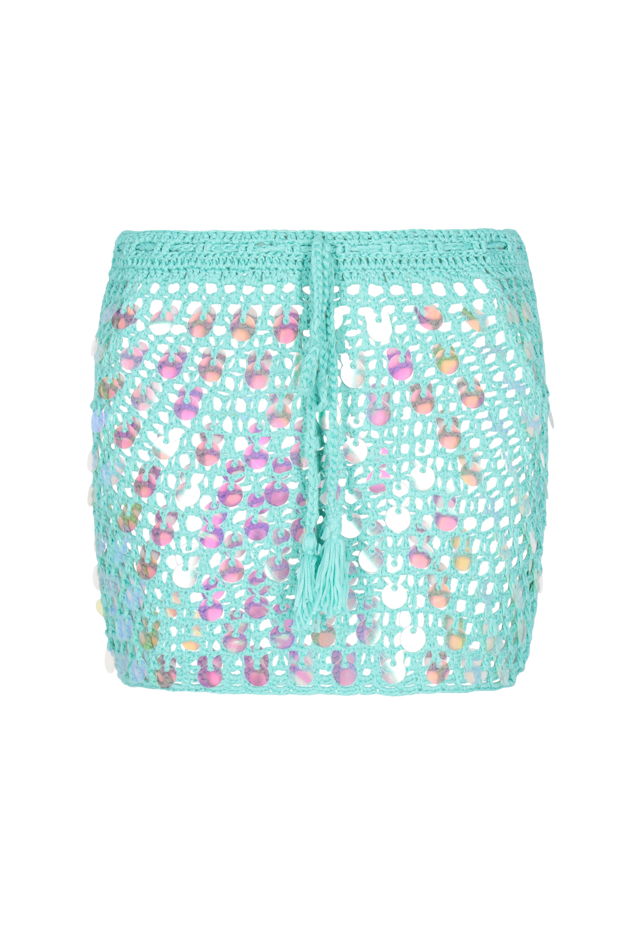 Fustă de la IZIA pe verde: față