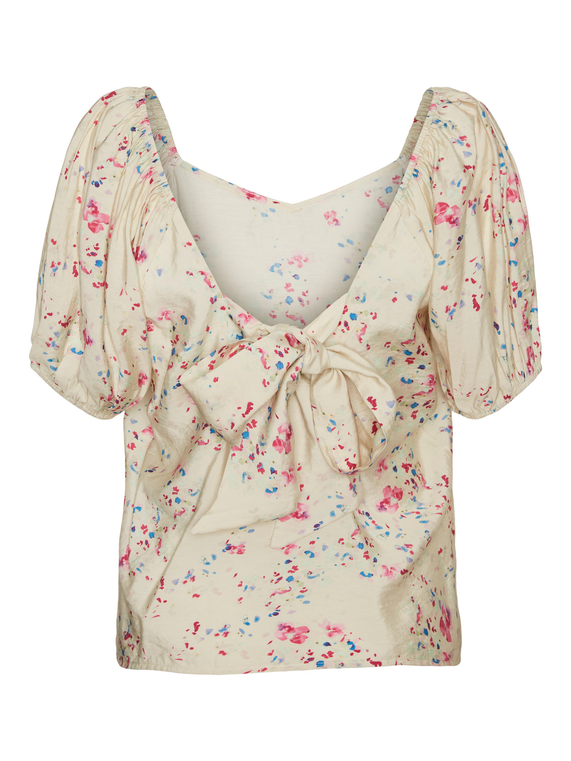 VERO MODA Bluse Mila in Creme VERO MODA Bluse Mila in Creme