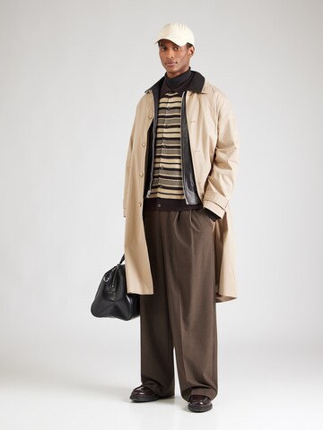 Geacă tricotată 'Nolan' de la NN07 pe maro