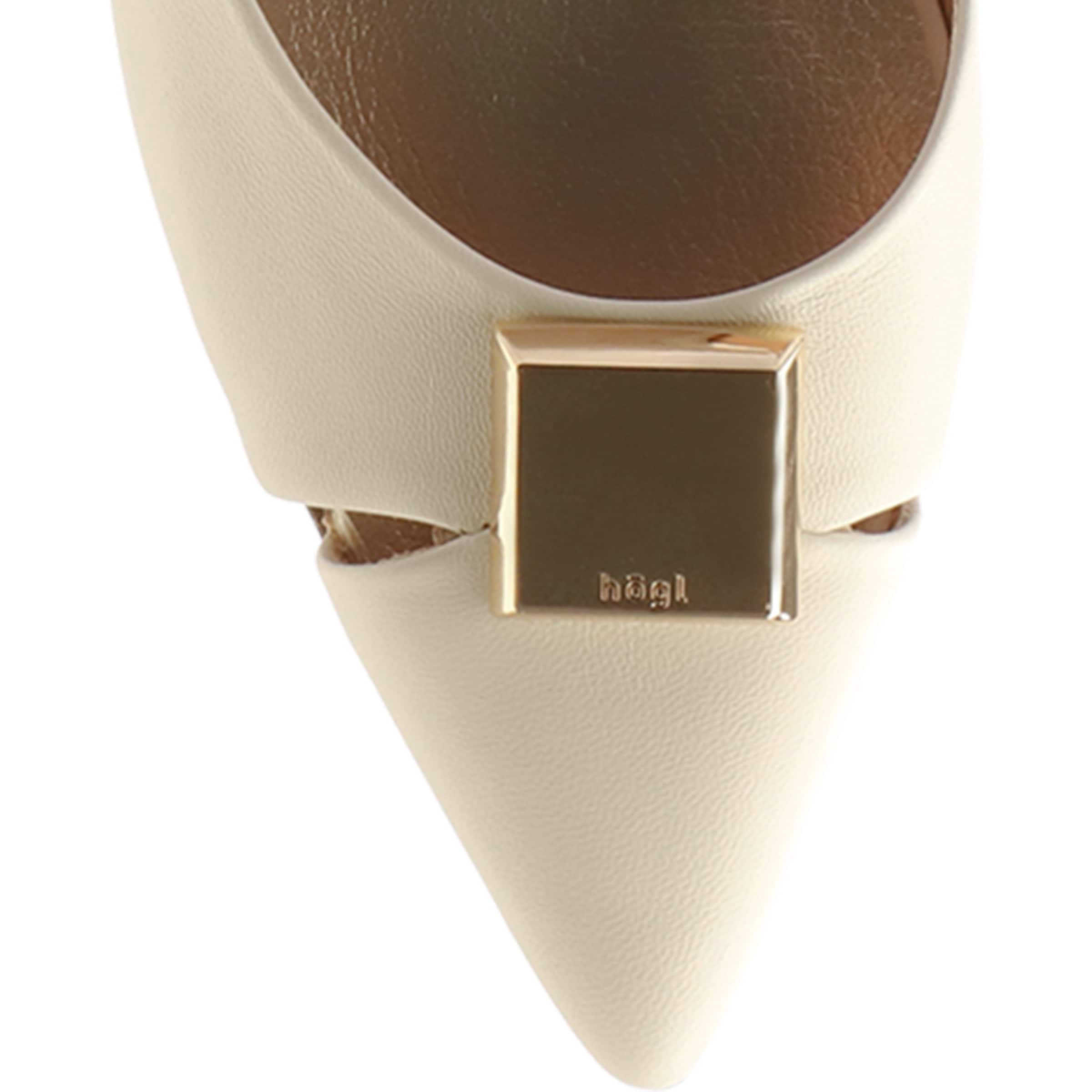 Ballerines à lanières 'Simone' Högl en beige