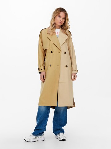 Manteau mi-saison 'Betty' ONLY en beige