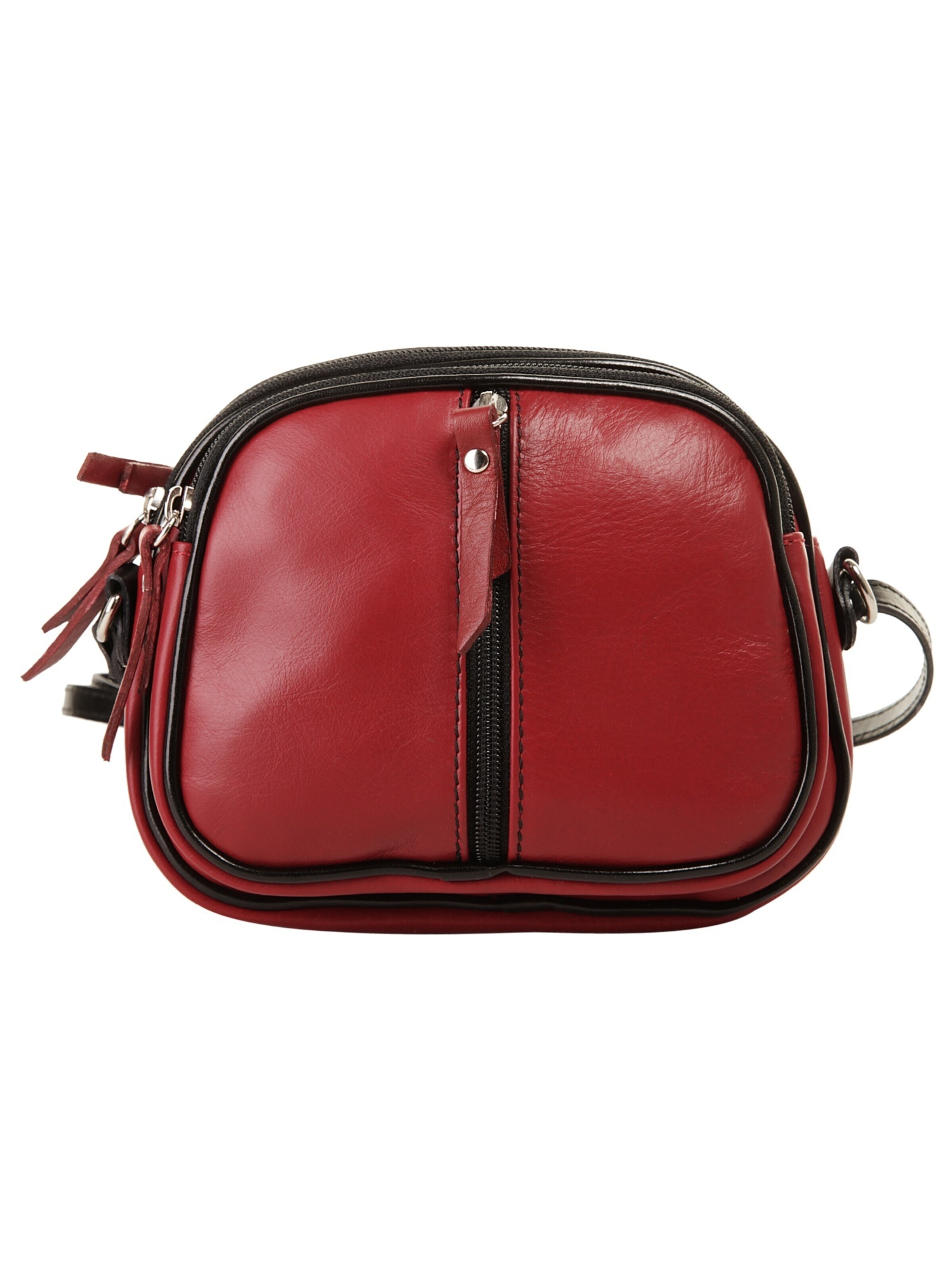 Cluty - Bolso de hombro en rojo: frente