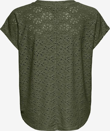 ONLY T-shirt 'Milla' i grön