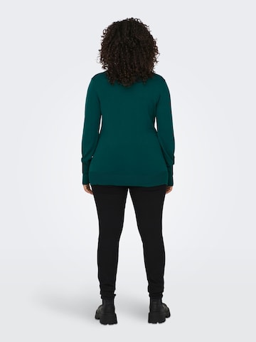 ONLY Carmakoma Sweater 'Venice' in Green