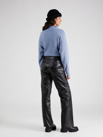 Ibana Wide leg Broek 'Palma' in Zwart