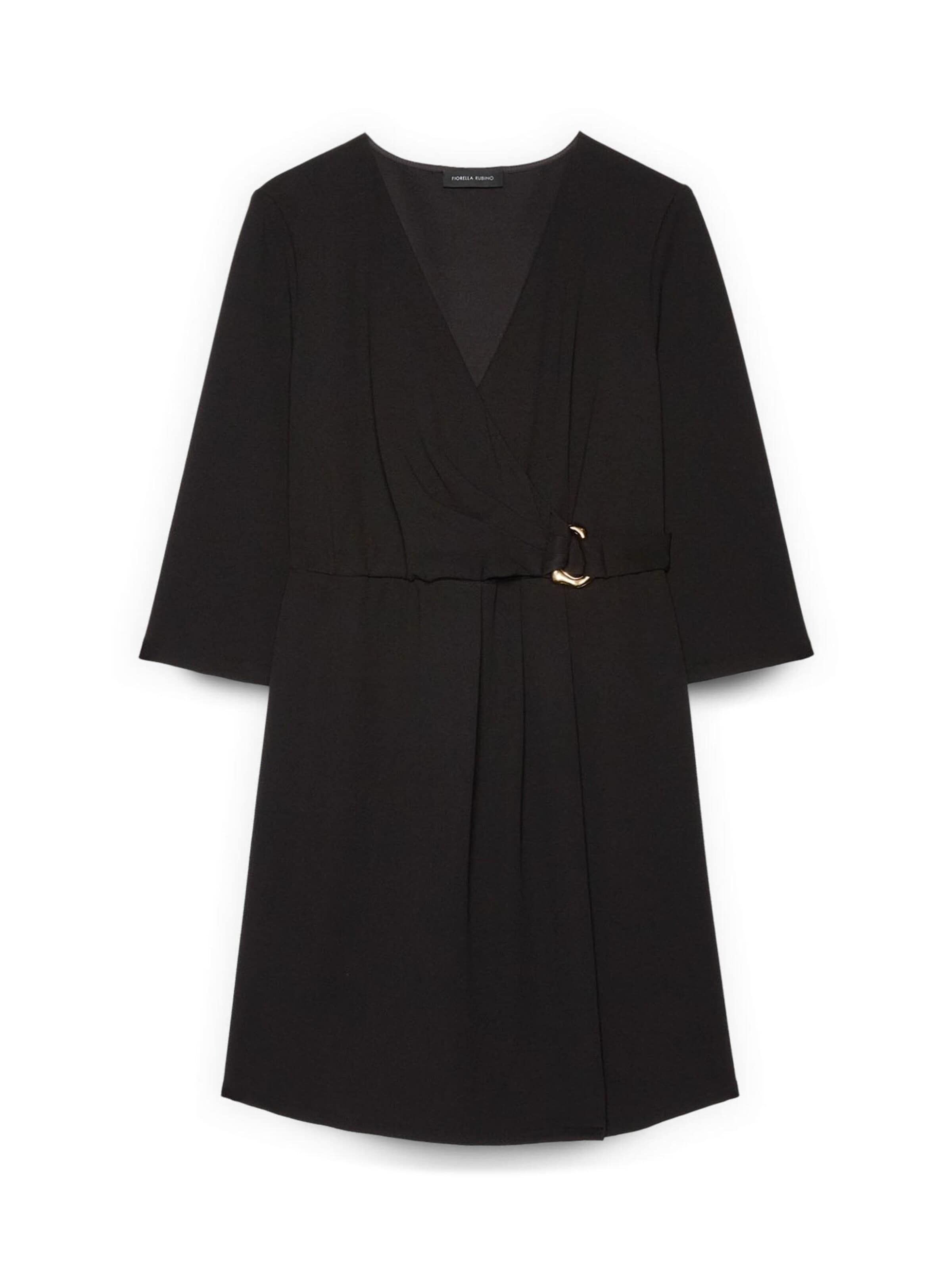 Fiorella Rubino - Vestido en negro: frente