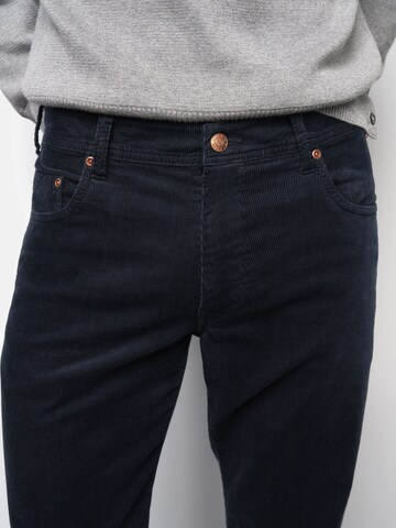 MEYER Regular Chino M5 Five Pocket in Blau