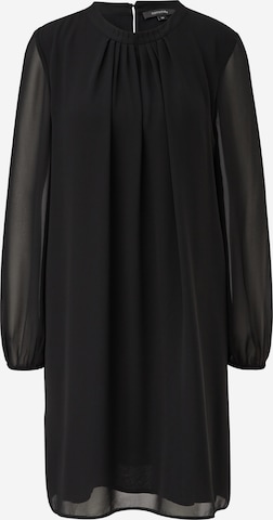 COMMA - Vestido em preto: frente