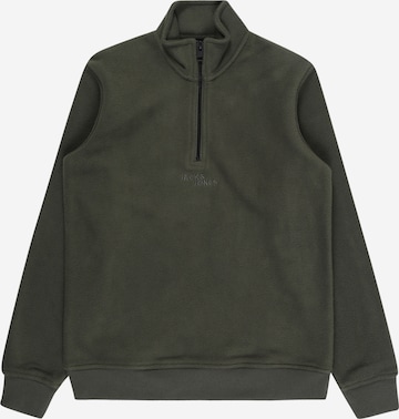 Jack & Jones Junior Sweatshirt 'FRIDAY' in Green: front